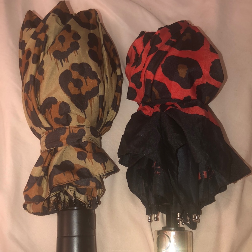 Two authentic Coach umbrellas